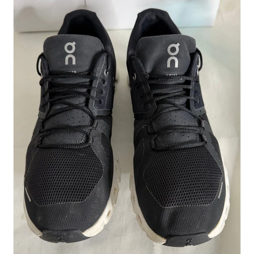 On Cloud 5 Black White Swiss Engineering Men’s 10.5